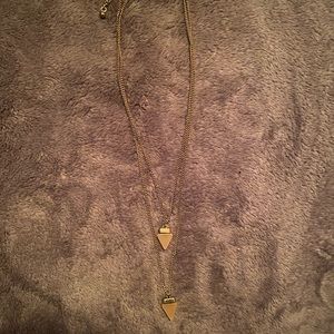 Double chained necklace